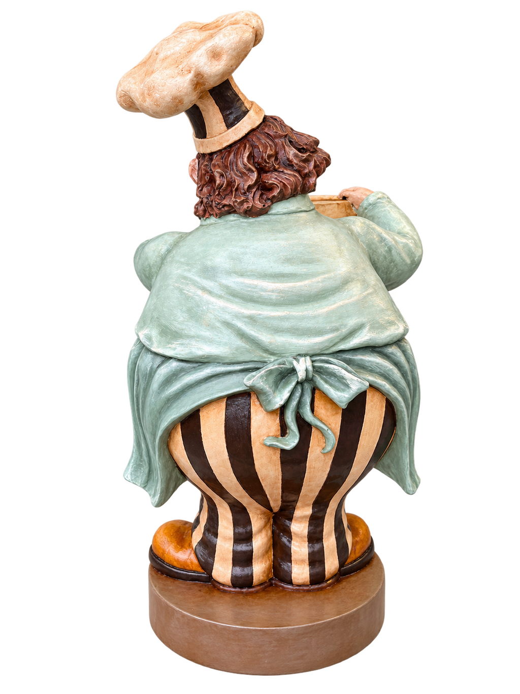 Bon Appetit El Boyaması Dekoratif Aşçı Figürü – 44×27 cm