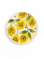 Seramik Tabak - Limon Deseni 18 cm