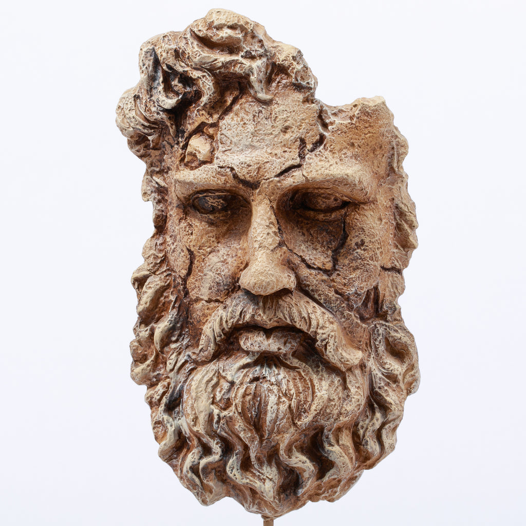 Antik Dönem Zeus Kaideli Büst