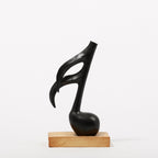 Müzik Notaları Dekoratif Polyester Figür Seti (3 Parça) – Sol Anahtarı ve Notalar